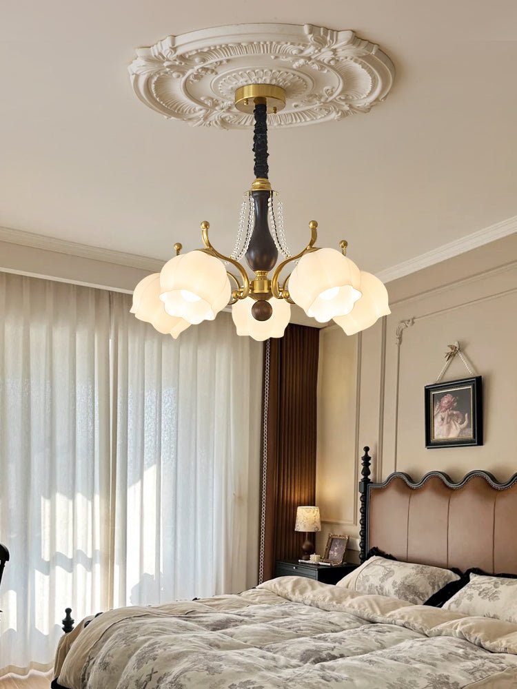 Verreneth Glass Chandelier-Moonnatur