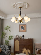 Verreneth Glass Chandelier-Moonnatur