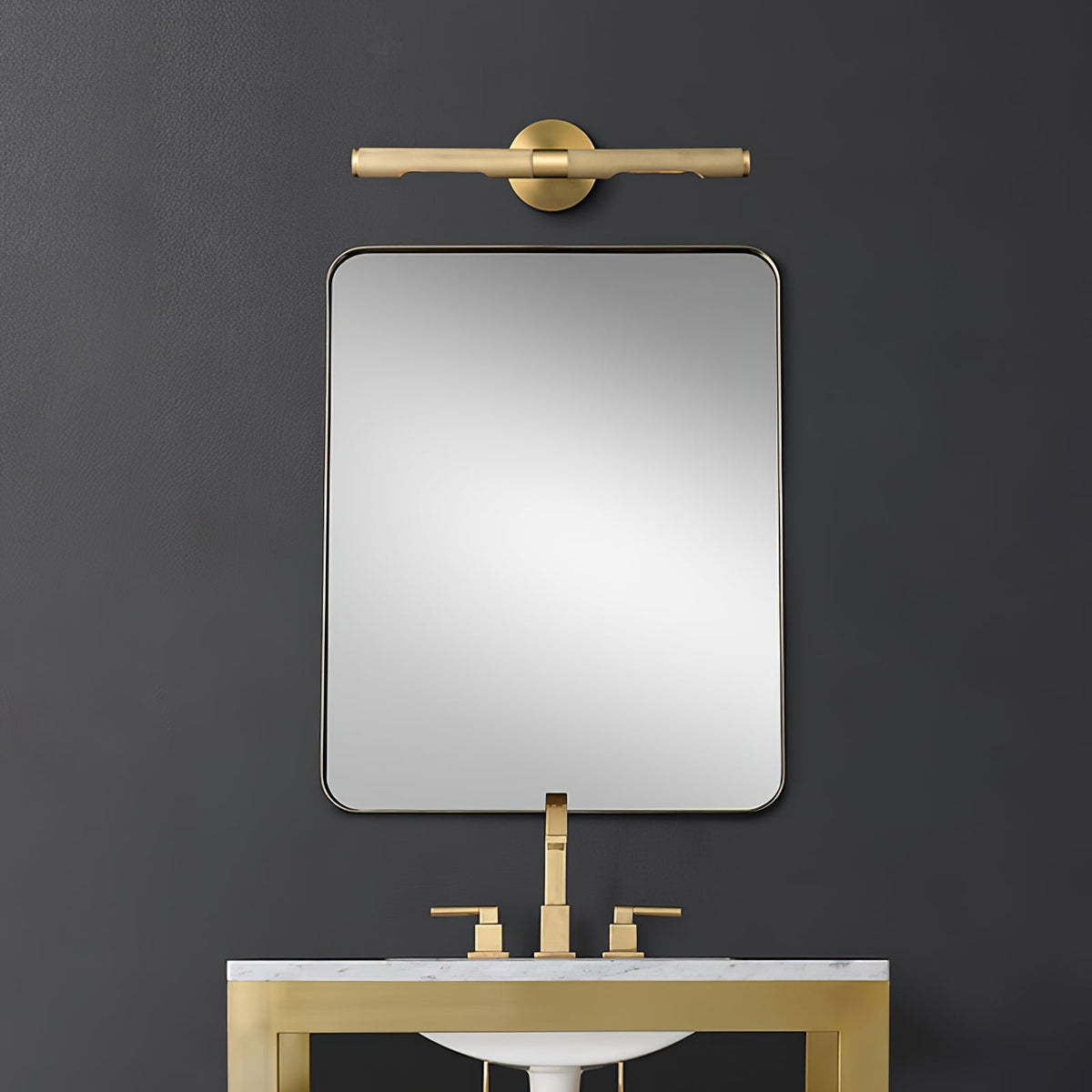 Ivrenfern Brass Wall Light-Moonnatur