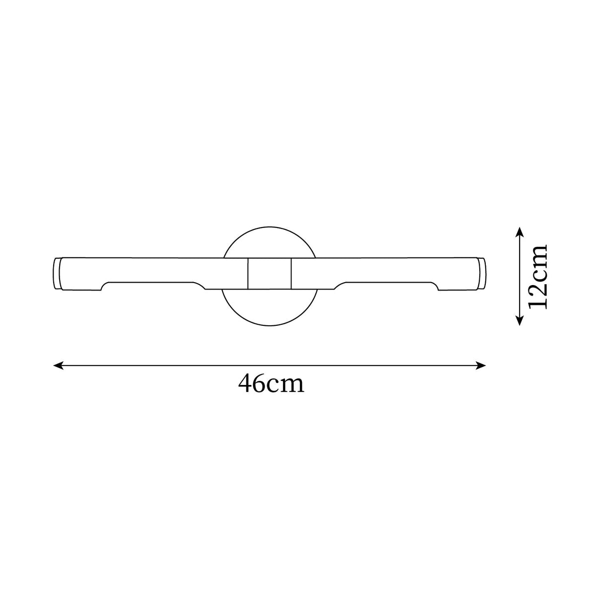 Ivrenfern Brass Wall Light-Moonnatur
