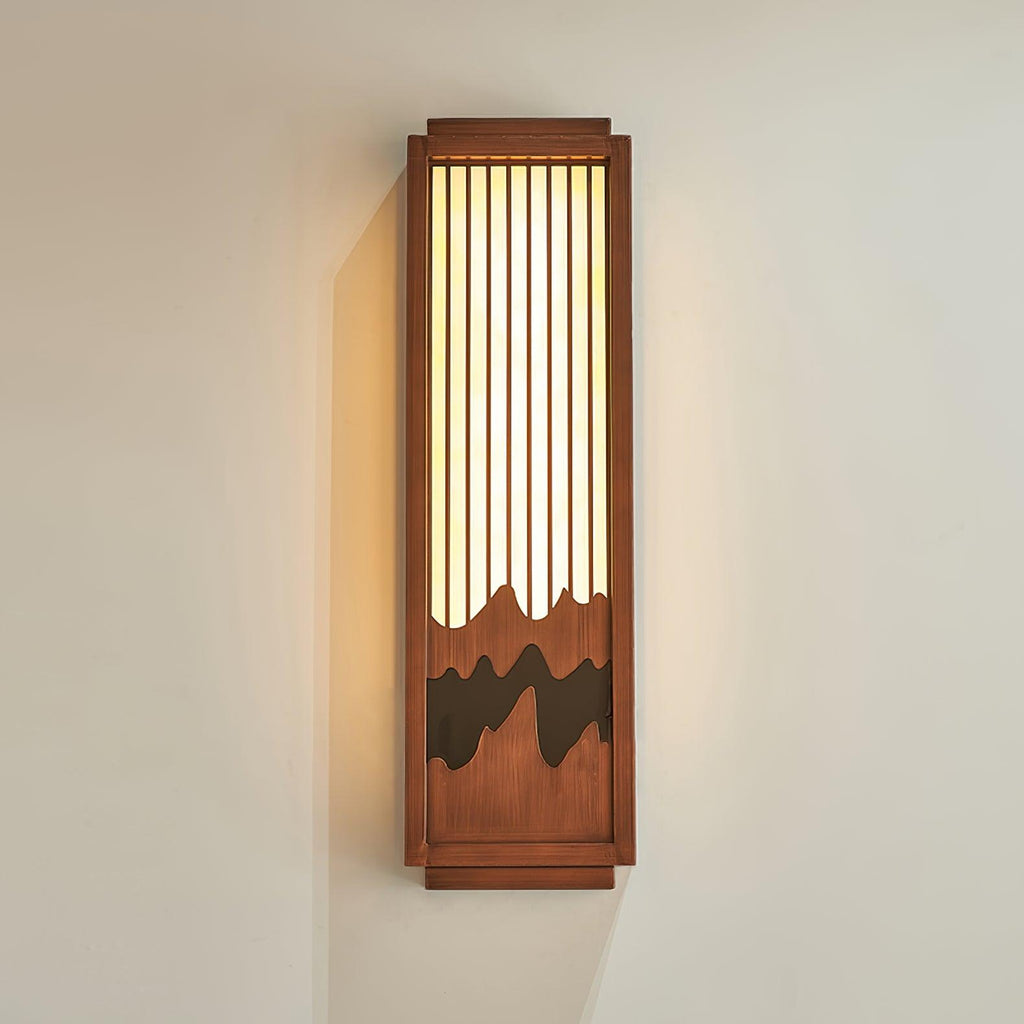 Baldenholm Alabaster Wall Light-Moonnatur