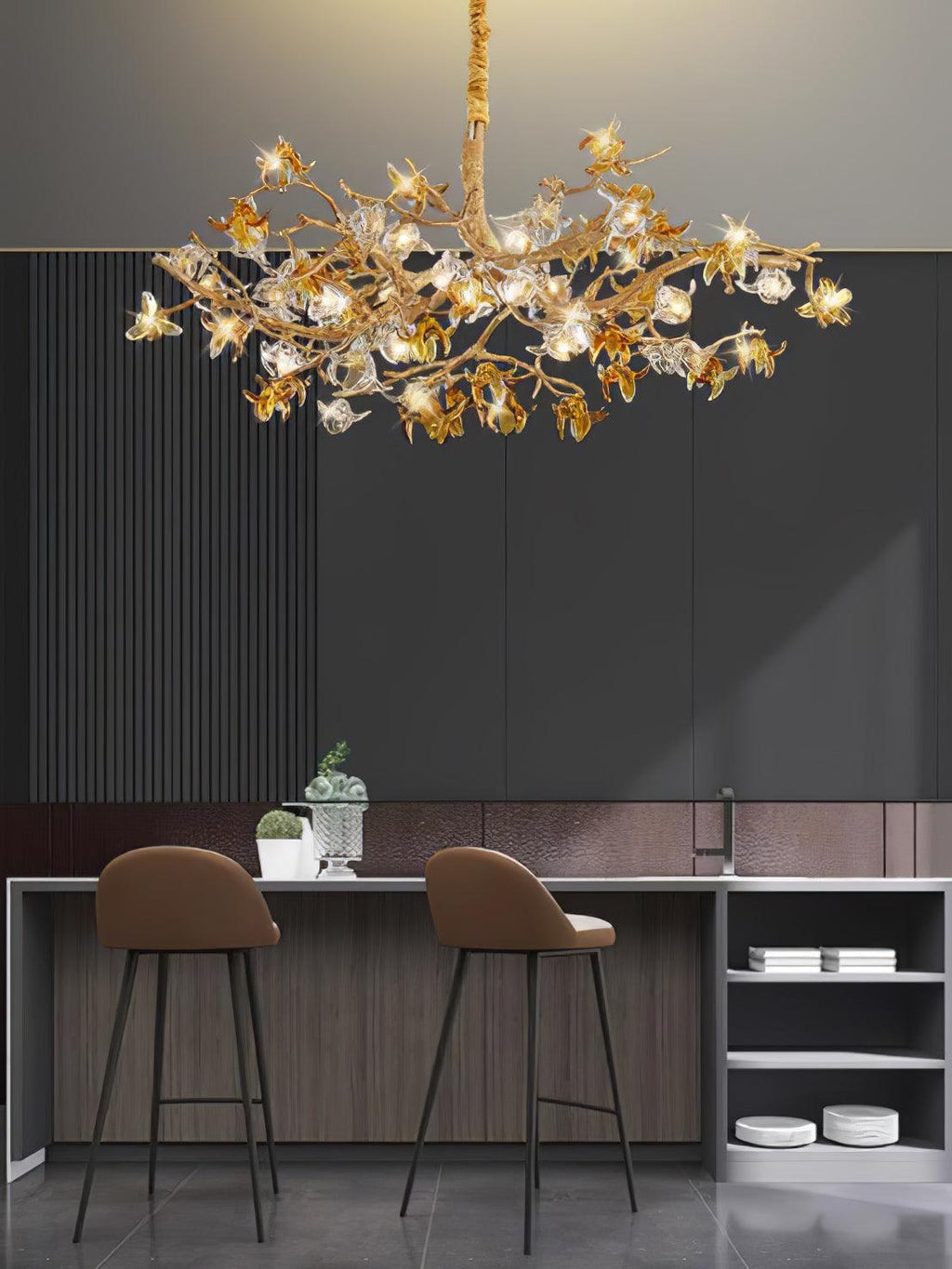 Ulvenena Crystal Chandelier-Moonnatur