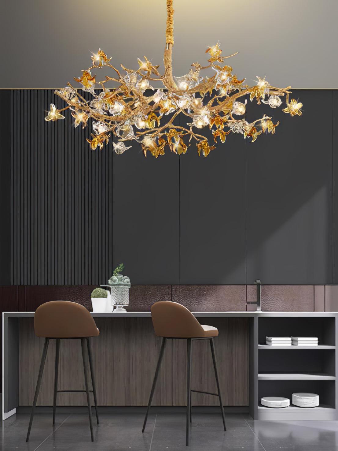 Ulvenena Crystal Chandelier-Moonnatur