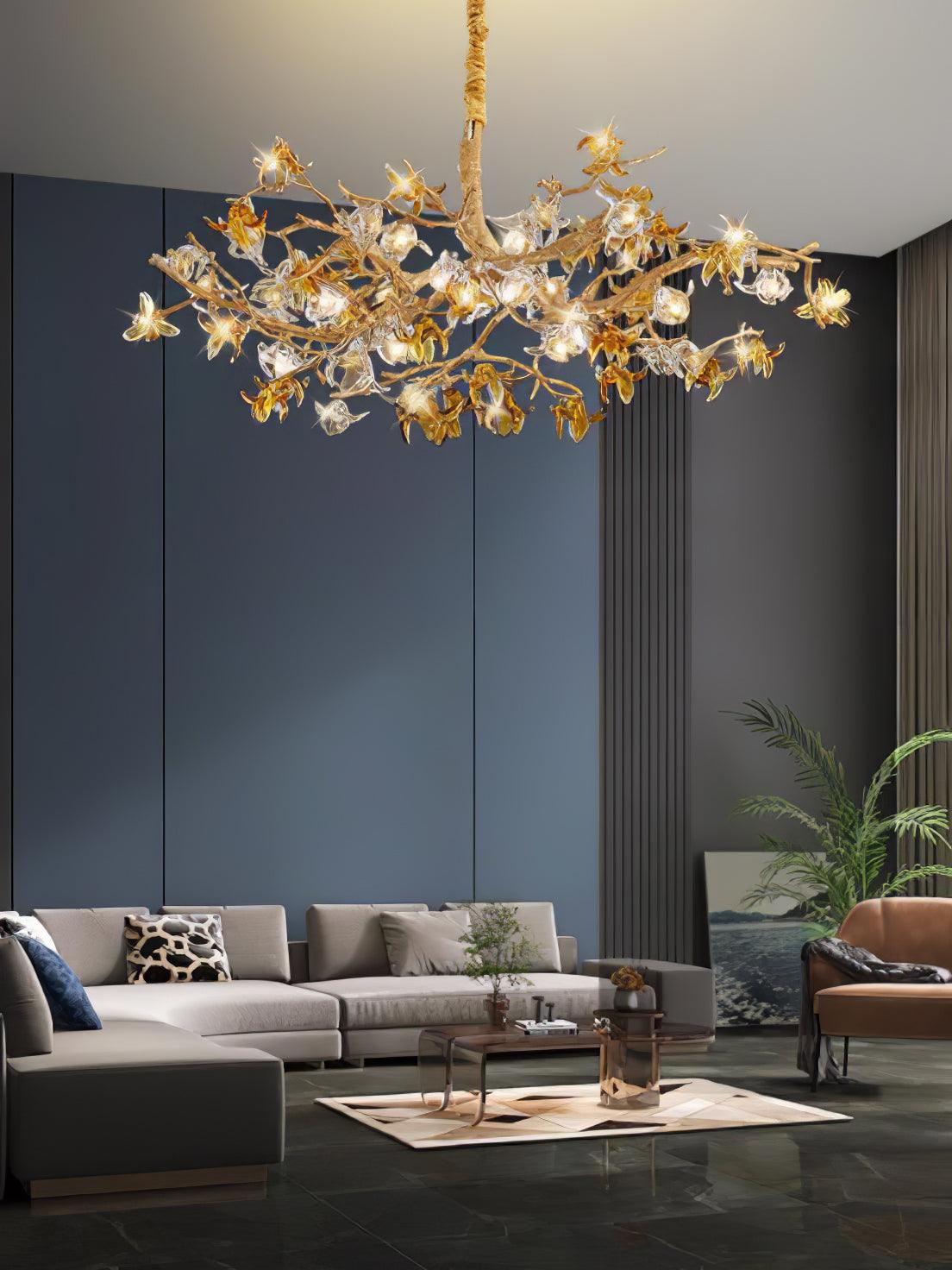 Ulvenena Crystal Chandelier-Moonnatur