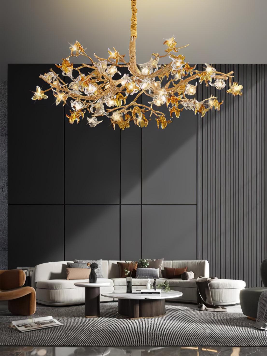 Ulvenena Crystal Chandelier-Moonnatur