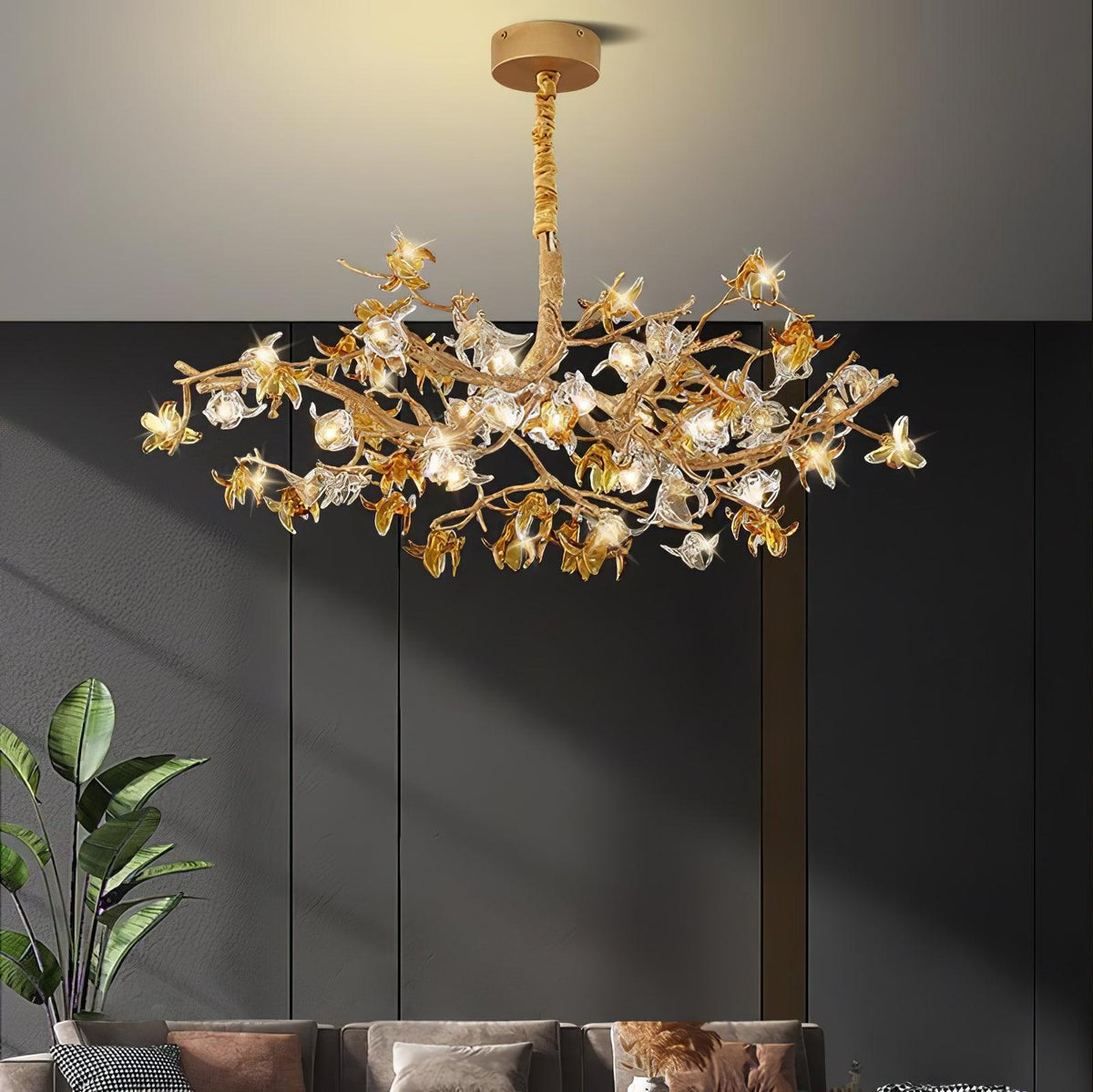 Ulvenena Crystal Chandelier-Moonnatur