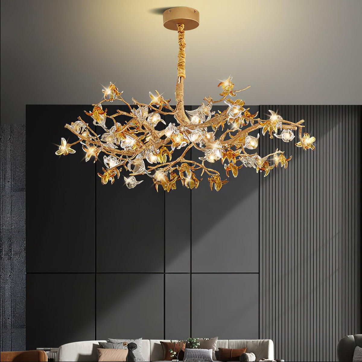 Ulvenena Crystal Chandelier-Moonnatur
