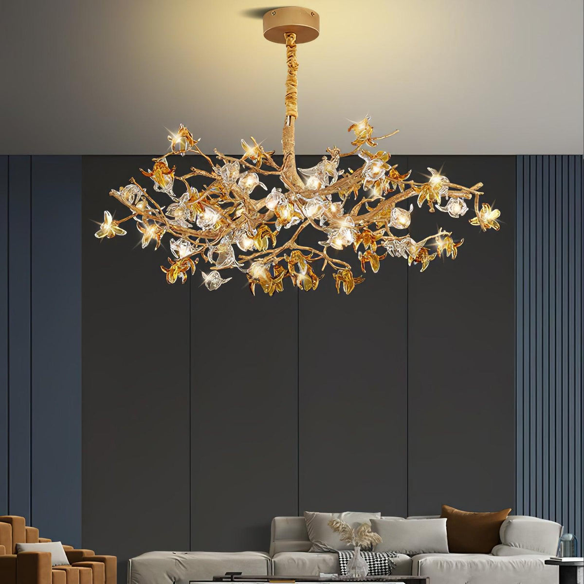 Ulvenena Crystal Chandelier-Moonnatur