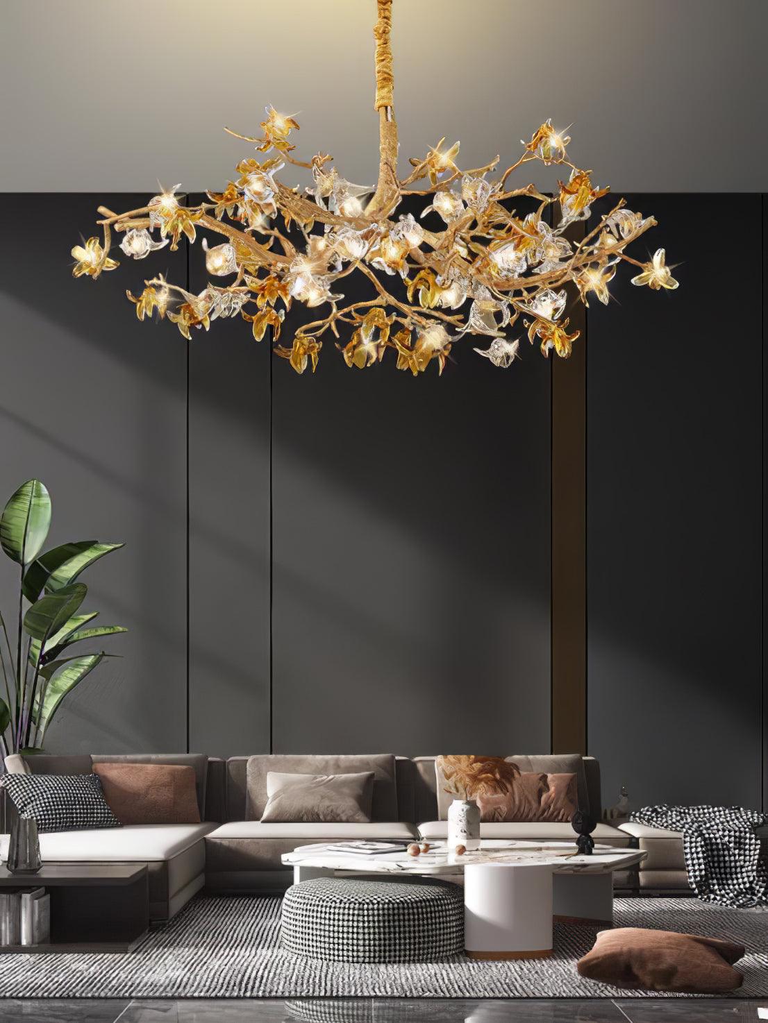 Ulvenena Crystal Chandelier-Moonnatur