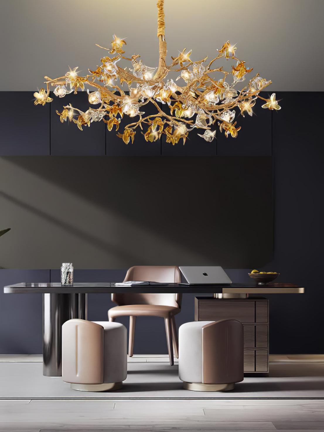Ulvenena Crystal Chandelier-Moonnatur