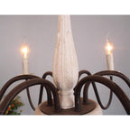 Denelonna Wood Chandelier-Moonnatur