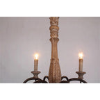 Denelonna Wood Chandelier-Moonnatur