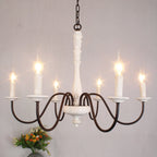 Denelonna Wood Chandelier-Moonnatur