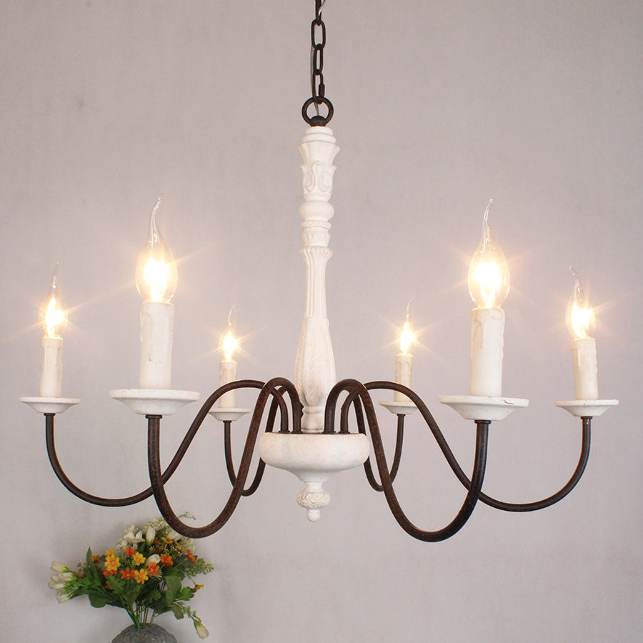 Denelonna Wood Chandelier-Moonnatur