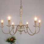 Denelonna Wood Chandelier-Moonnatur
