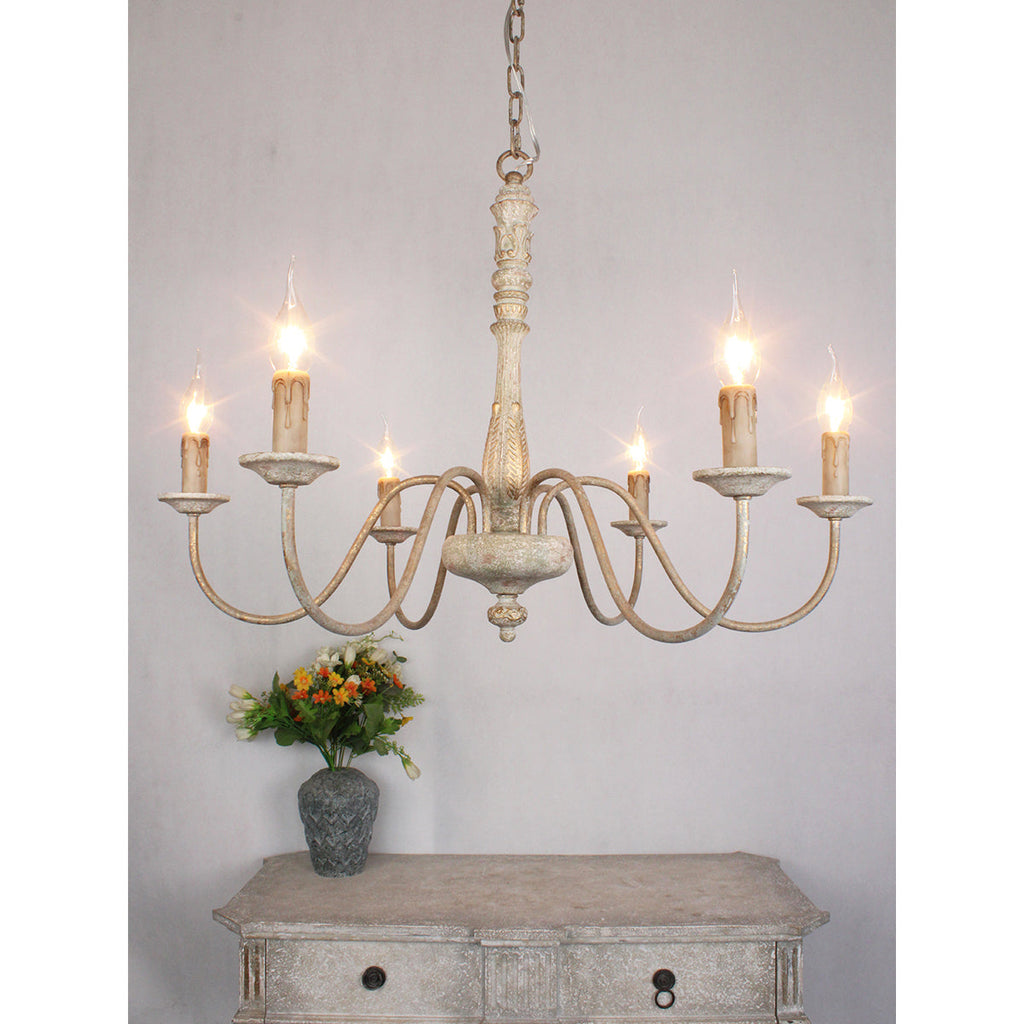 Denelonna Wood Chandelier-Moonnatur