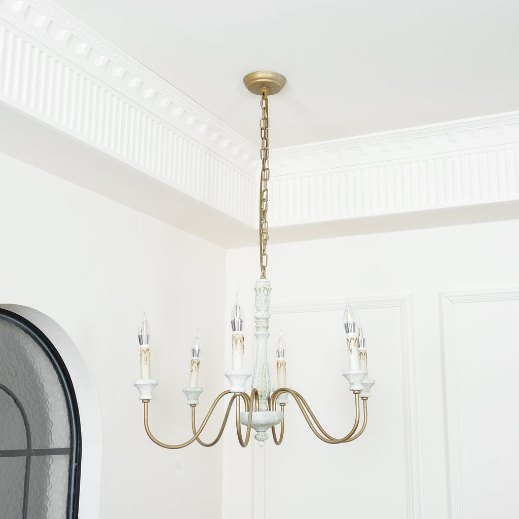 Denelonna Wood Chandelier-Moonnatur