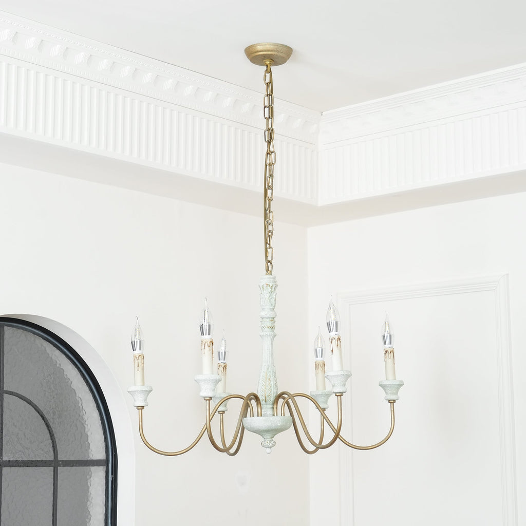 Denelonna Wood Chandelier-Moonnatur