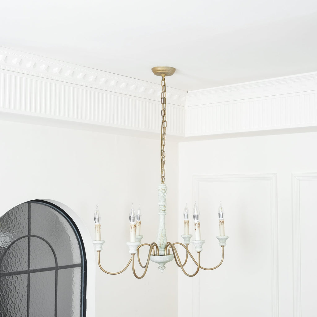 Denelonna Wood Chandelier-Moonnatur