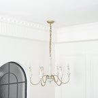 Denelonna Wood Chandelier-Moonnatur