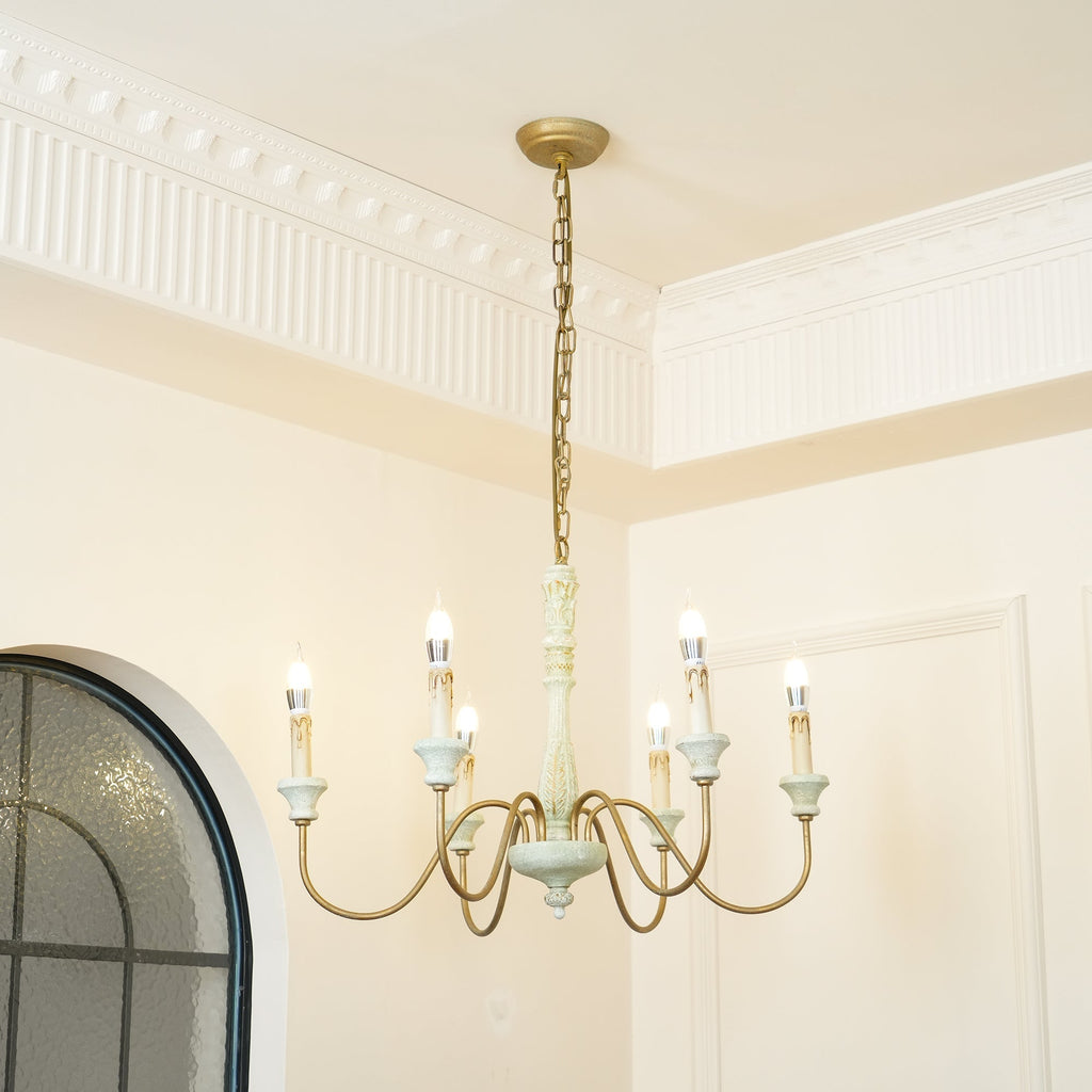 Denelonna Wood Chandelier-Moonnatur