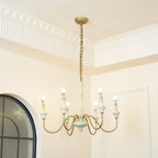 Denelonna Wood Chandelier-Moonnatur