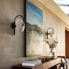 Darnelis Glass Wall Light-Moonnatur