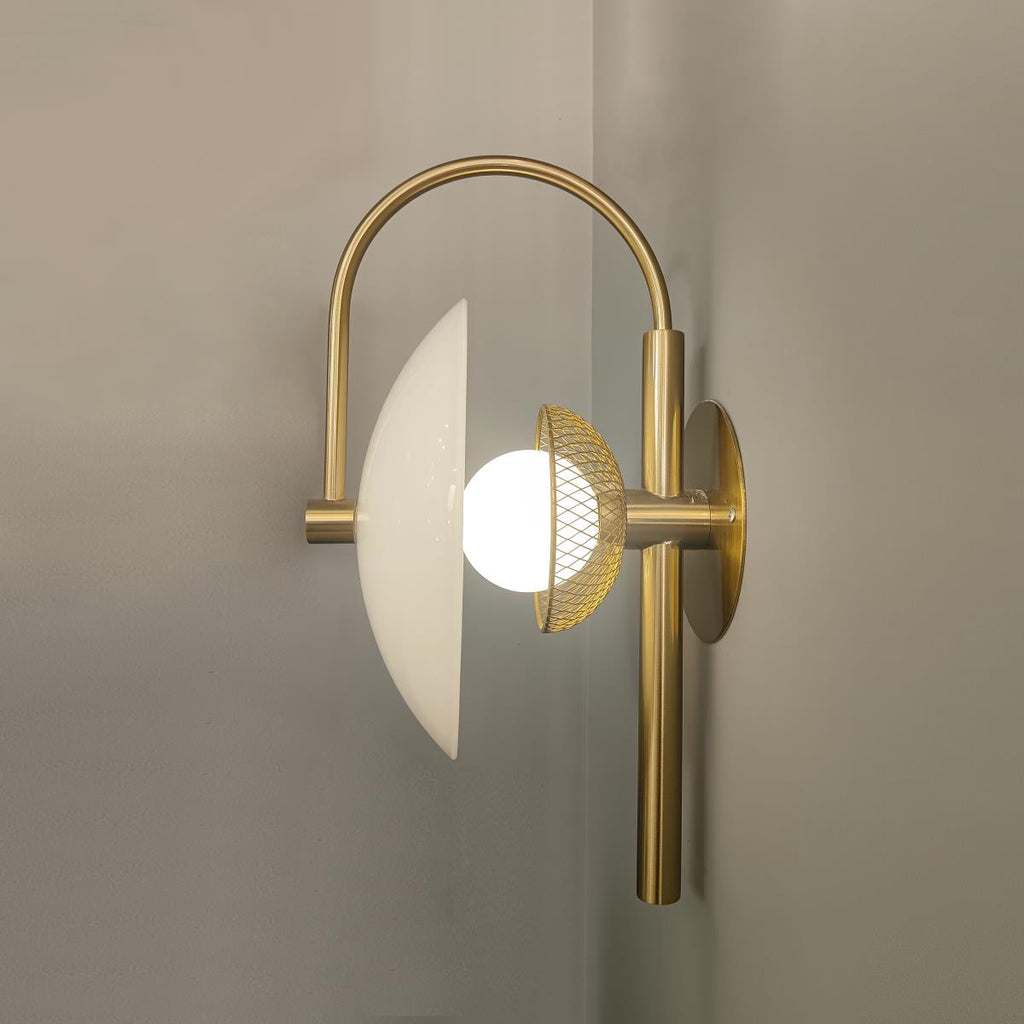 Darnelis Glass Wall Light-Moonnatur