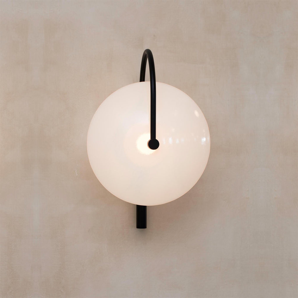 Darnelis Glass Wall Light-Moonnatur