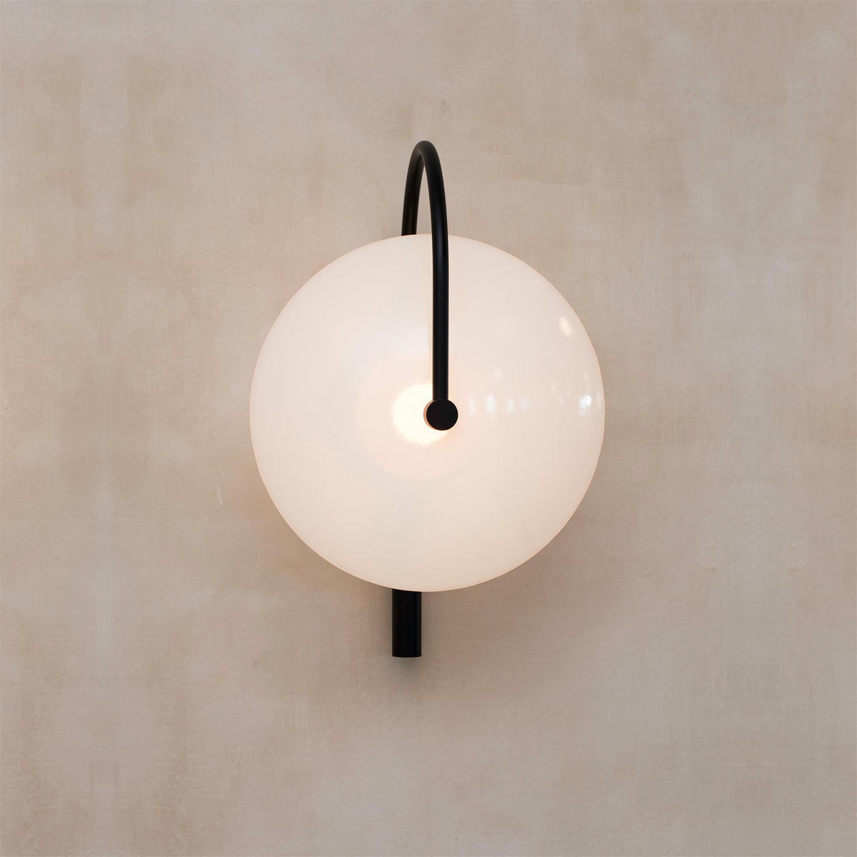 Darnelis Glass Wall Light-Moonnatur