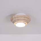 Carnelelia Travertine Ceiling Light-Moonnatur