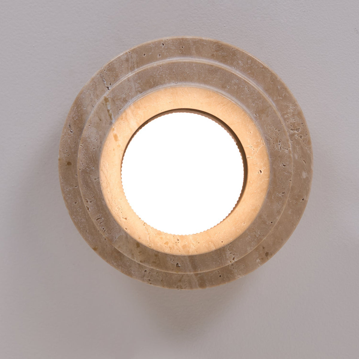 Carnelelia Travertine Ceiling Light-Moonnatur