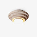 Carnelelia Travertine Ceiling Light-Moonnatur