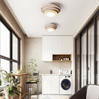 Carnelelia Travertine Ceiling Light-Moonnatur