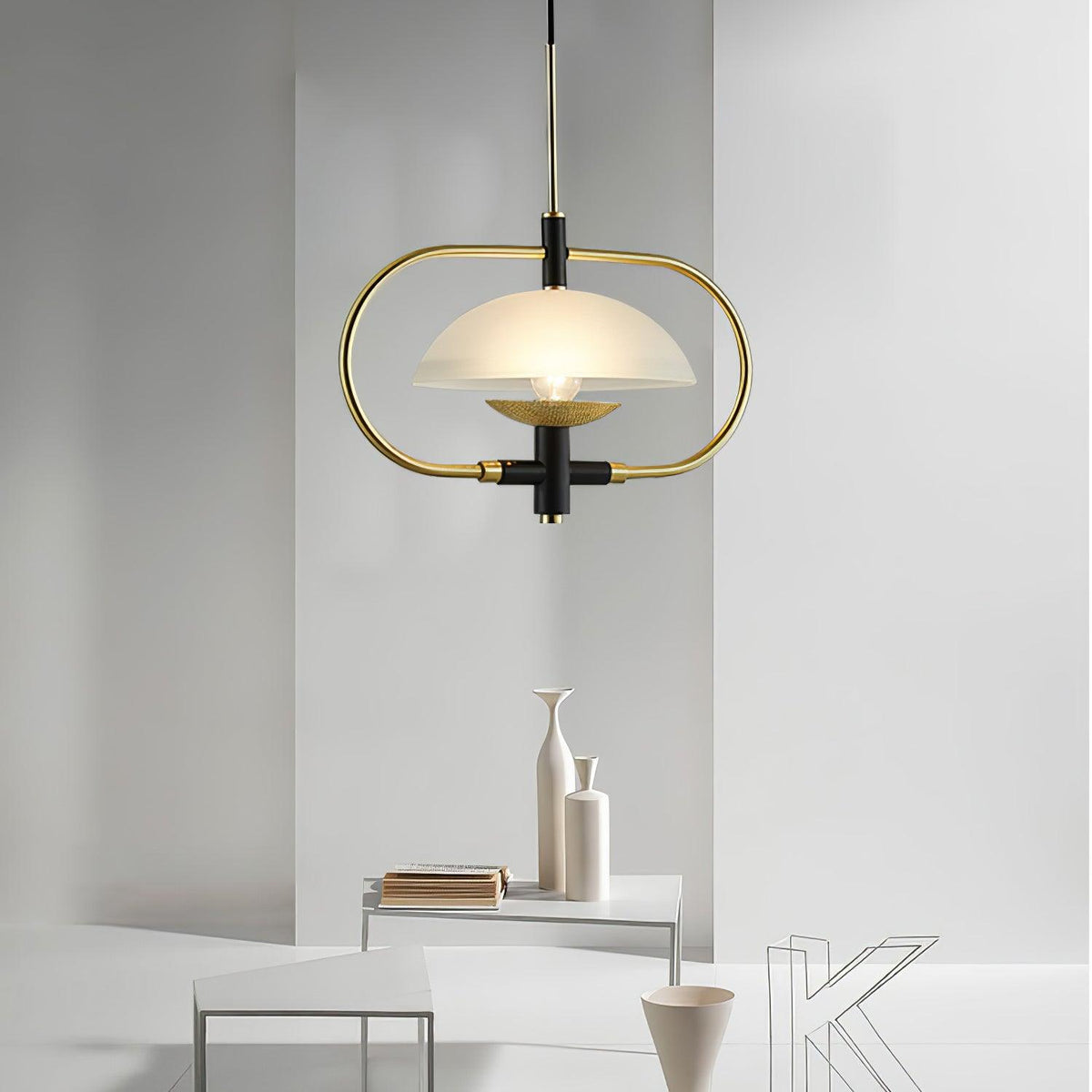 Elowella Glass Pendant Light-Moonnatur