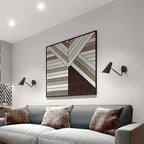 Levenena Steel Wall Light-Moonnatur