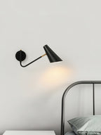 Levenena Steel Wall Light-Moonnatur