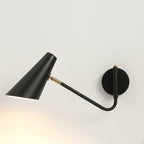 Levenena Steel Wall Light-Moonnatur
