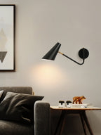 Levenena Steel Wall Light-Moonnatur