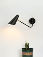 Levenena Steel Wall Light-Moonnatur