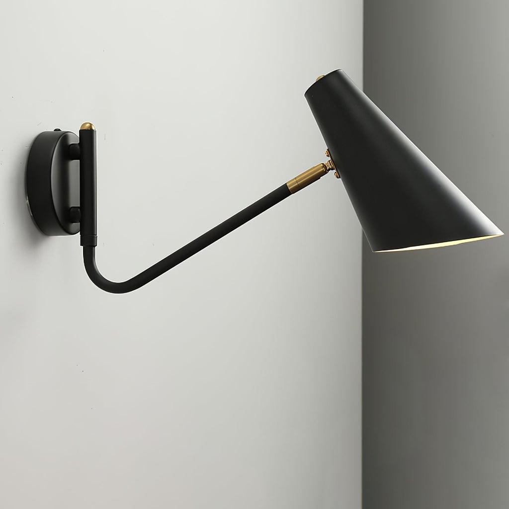 Levenena Steel Wall Light-Moonnatur
