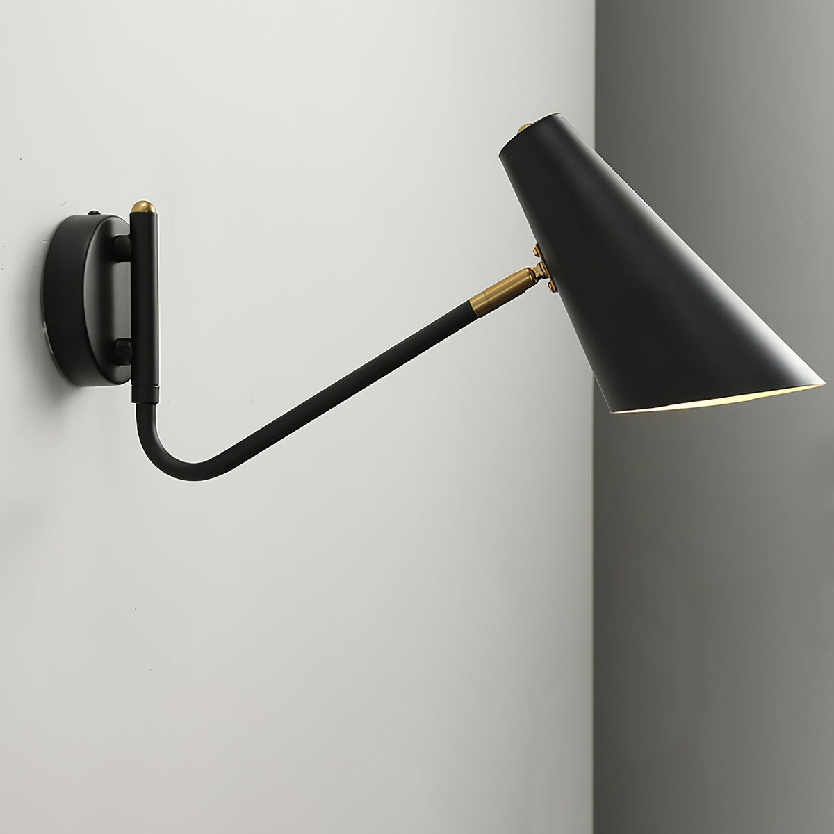 Levenena Steel Wall Light-Moonnatur