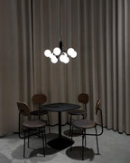 Ivorette Glass Chandelier-Moonnatur