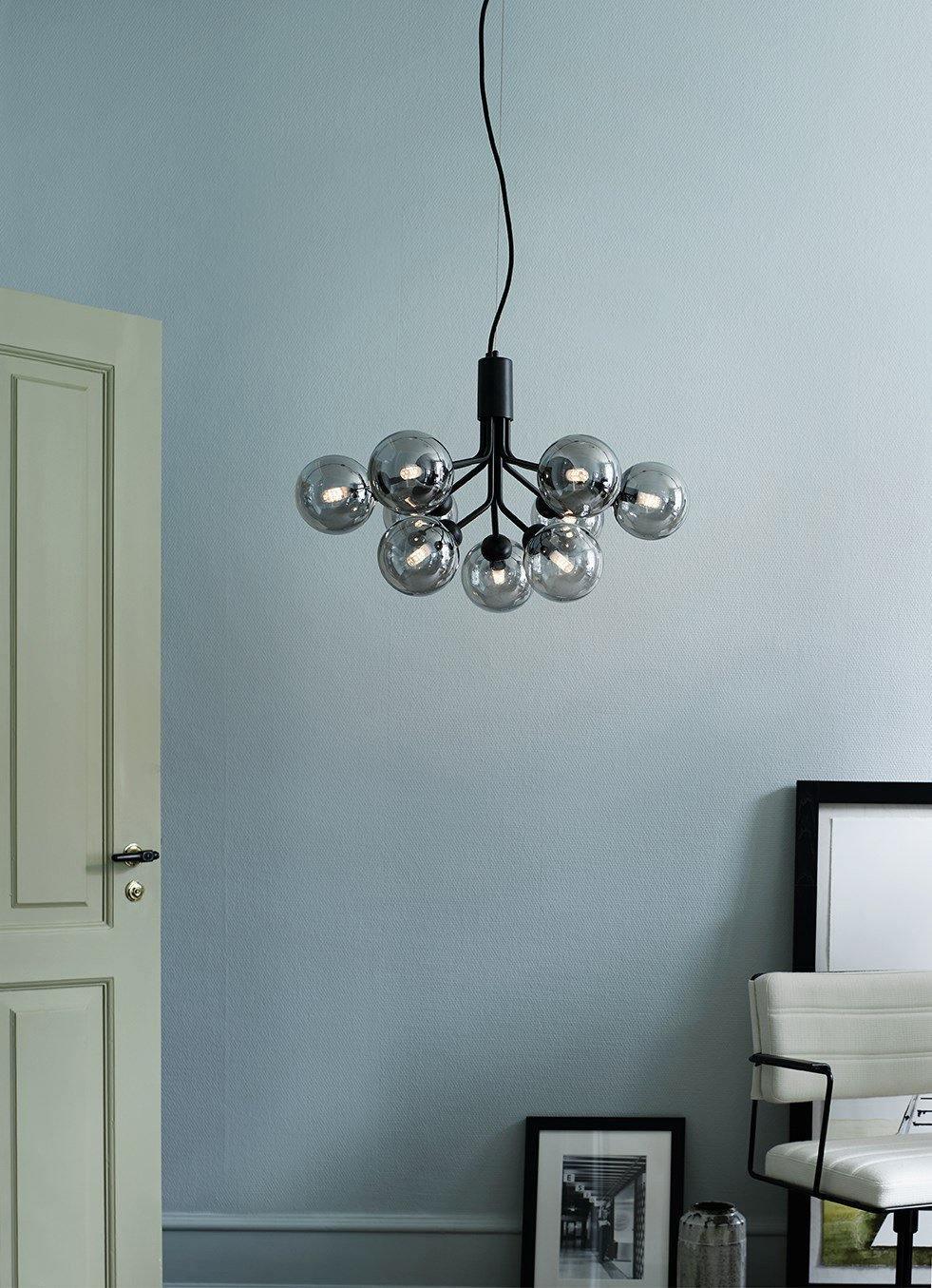 Ivorette Glass Chandelier-Moonnatur