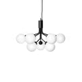 Ivorette Glass Chandelier-Moonnatur