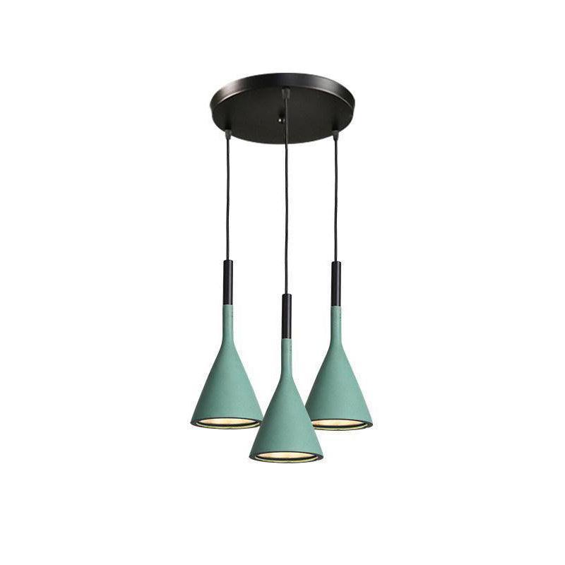 Corvessa Concrete Pendant Light-Moonnatur