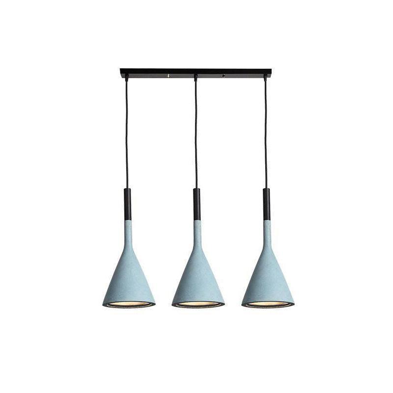 Corvessa Concrete Pendant Light-Moonnatur