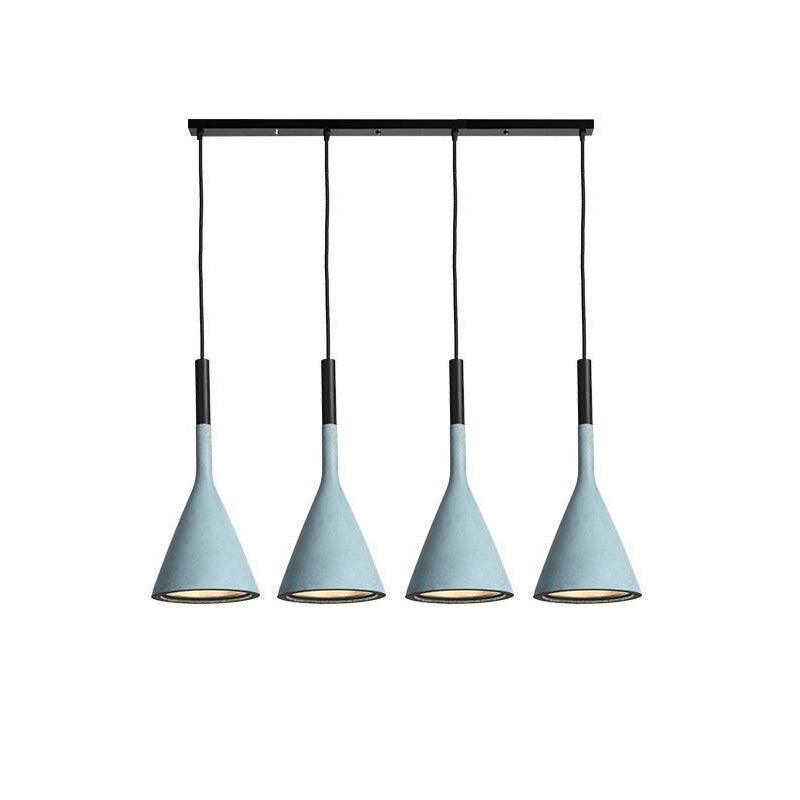 Corvessa Concrete Pendant Light-Moonnatur