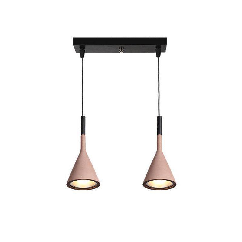 Corvessa Concrete Pendant Light-Moonnatur
