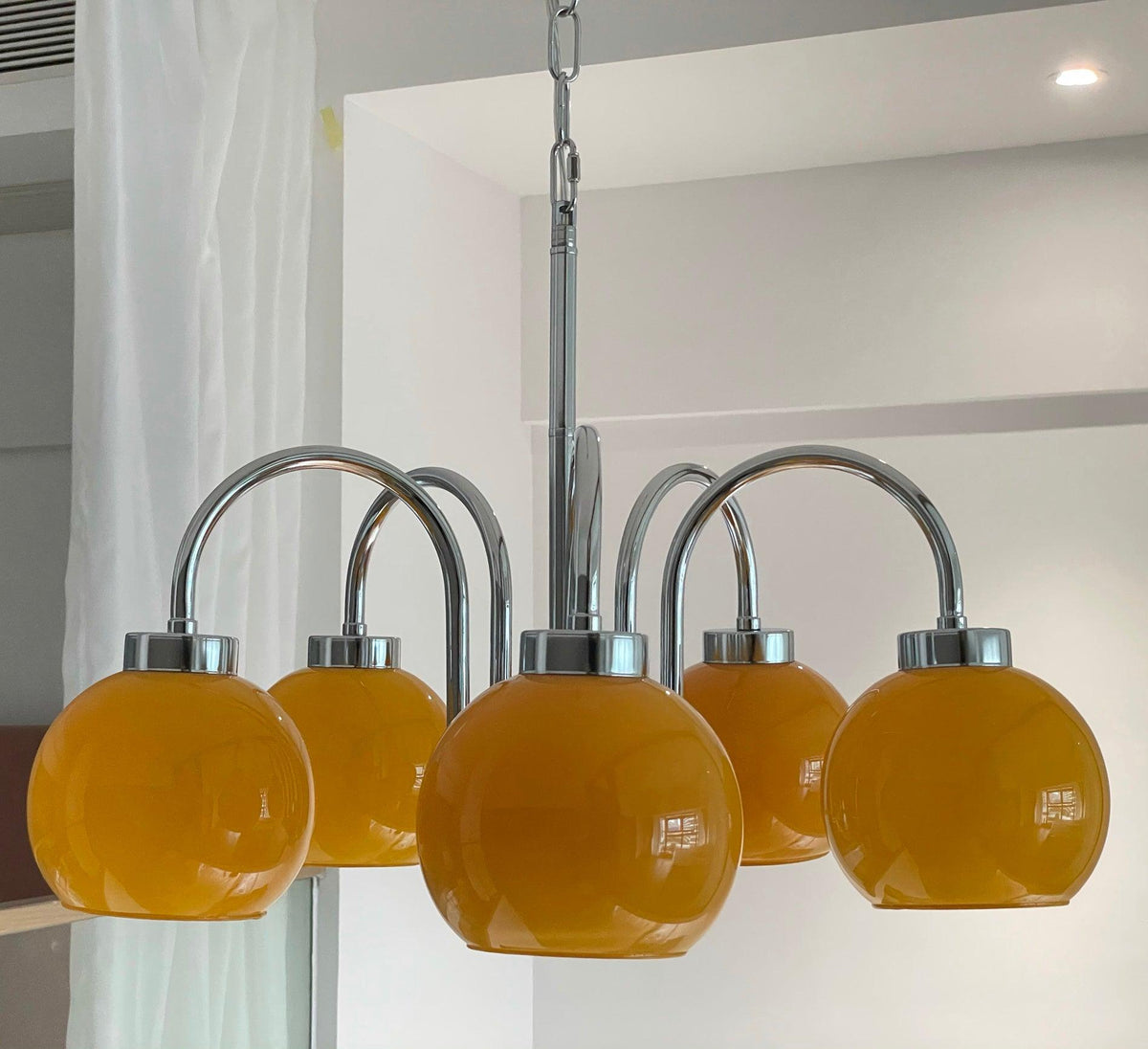 Korris Glass Chandelier-Moonnatur